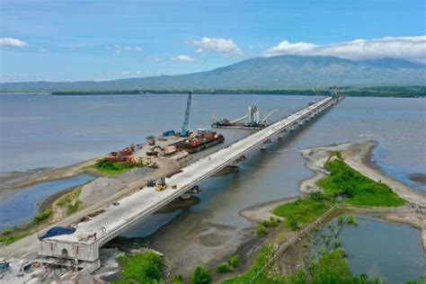 Work on Panguil Bay Bridge On.